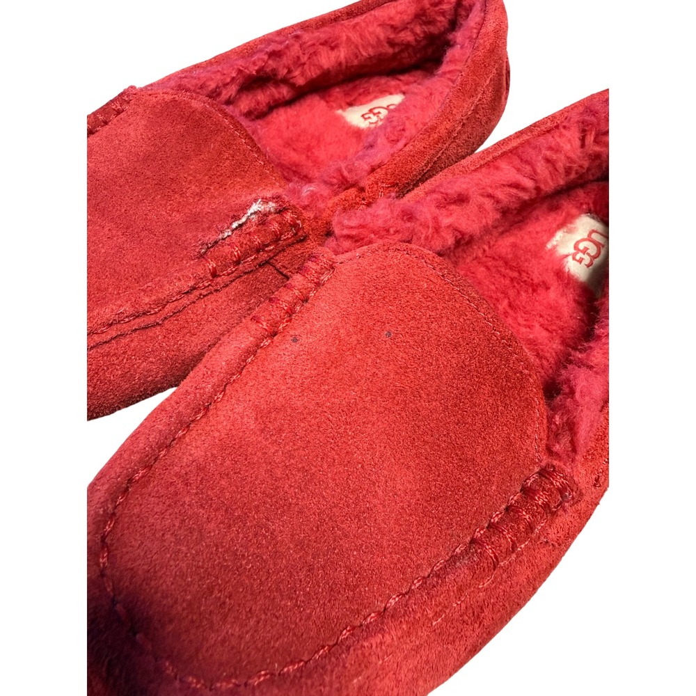 UGG Red Ansley Slippers - Picture 7 of 9